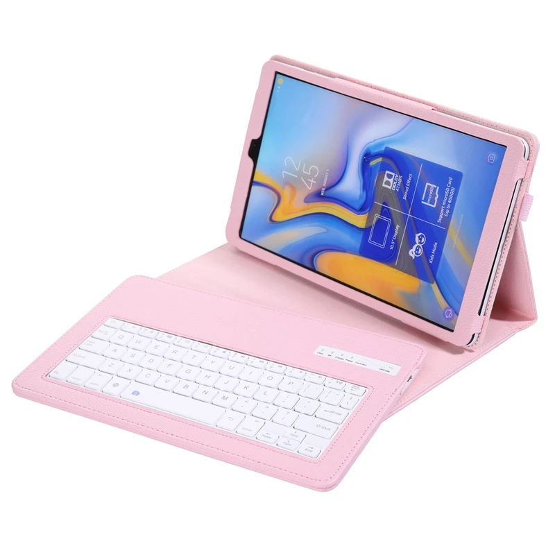 Чехол с клавиатурой Lychee для samsung Galaxy Tab A 10,5, модель Sm-T590/T595/T597, тонкий легкий Чехол-подставка со съемным Wi-Fi