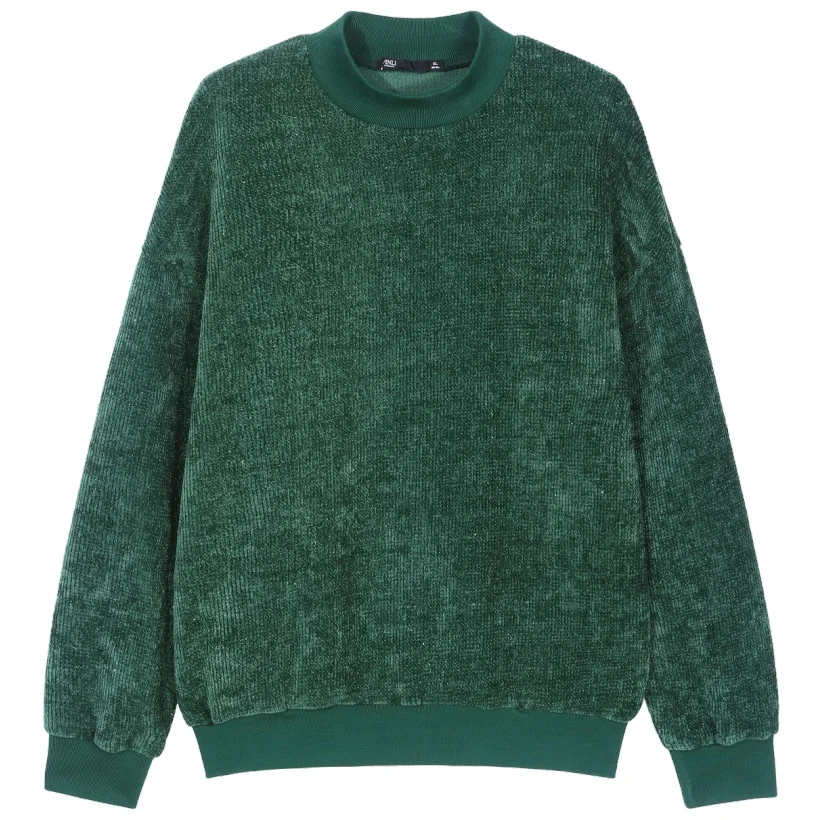 Eden Park Sweater Of Men's Clothing Of Cultivate Morality Of New Fund Of Autumn Pure Color Long Sleeve Knit B193510255 - Цвет: Green