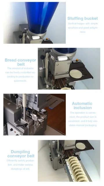 Semi Automatic Fried Dumpling Machine Japanese Potstickers Making Samosa  Steamed Empanada Maker From Beijamei_store, $3,464.33