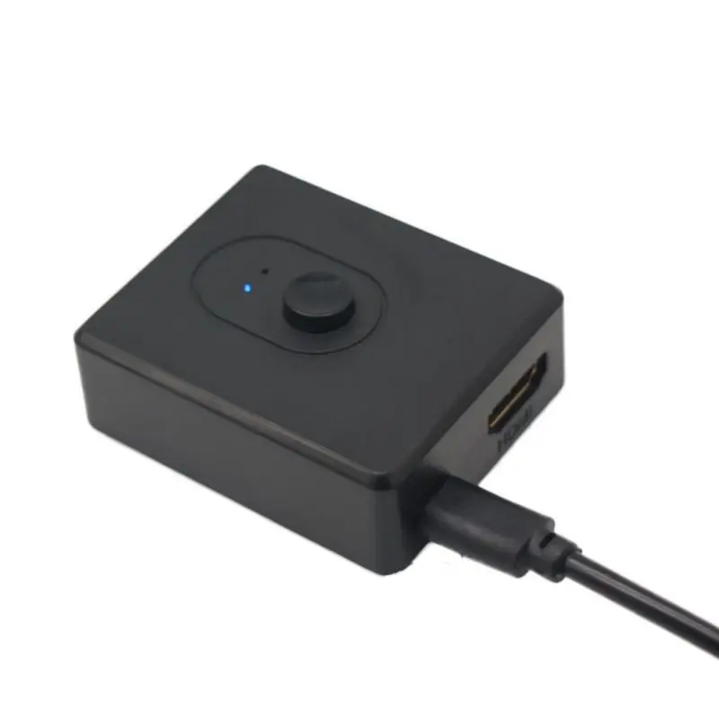 Для переключателя для HDMI Bi-Direction 1x2/2x1 2 порта Plug-and-play 4K Аудио-Видео сплиттер Switcher