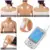 Перезаряжаемый 16 Режимов Электронный Импульсный Массажер EMS TENS Unit Мышечный Стимулятор Обезболивающая Терапия с 12шт электродными подушечками
