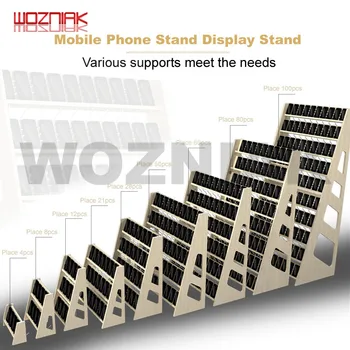 

Mobile Phone Group Control Bracket Display Rack Studio Tour Shelf Dissipate Heat Charging Repair Exhibition Classroom Storage