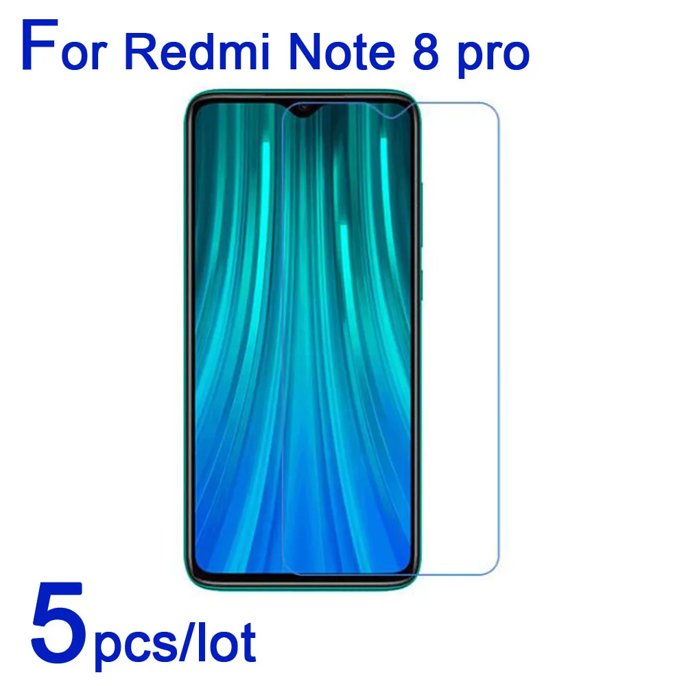 5 шт Redmi Note 8/8T Защитные пленки для телефонов прозрачные/матовые/мягкие нано анти-взрывные Защитные пленки для Redrice Redmi Note 8 pro