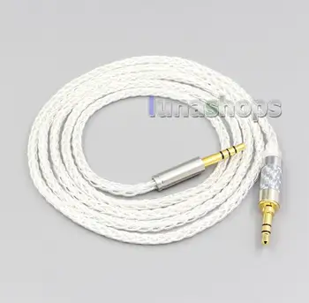 

8 Core Silver Plated OCC Earphone Cable For Audio Technica ATH-WS660BT WS990BT WS1100iS LN006538