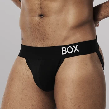 

ORLVS Brand Sexy Gay Jockstrap Cotton Men Underwear Breathable Comfortable Underpants Men Thong Male Panties Sissy Lingerie