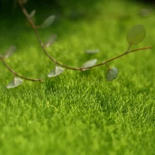 Горячая 15x15 см в жизни искусственная трава миниатюра Газон Орнамент для DIY сказочные садовые кукольные домики украшения NDS
