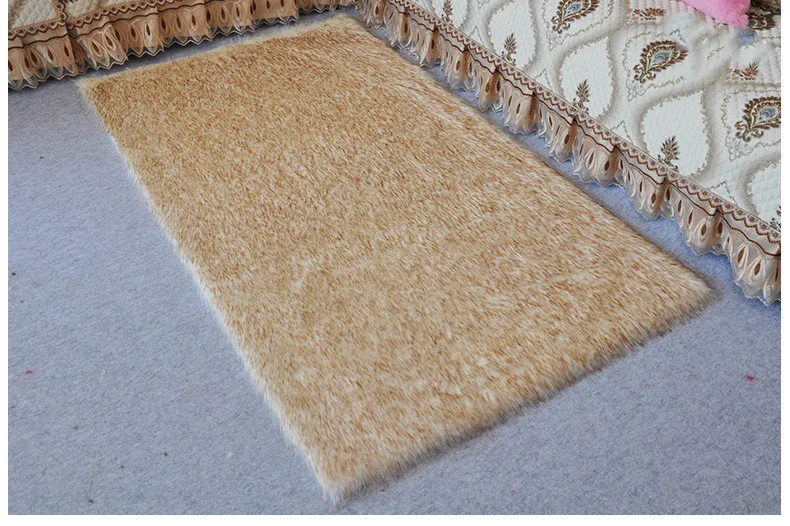 artificial wool living room bedroom rug  (3)