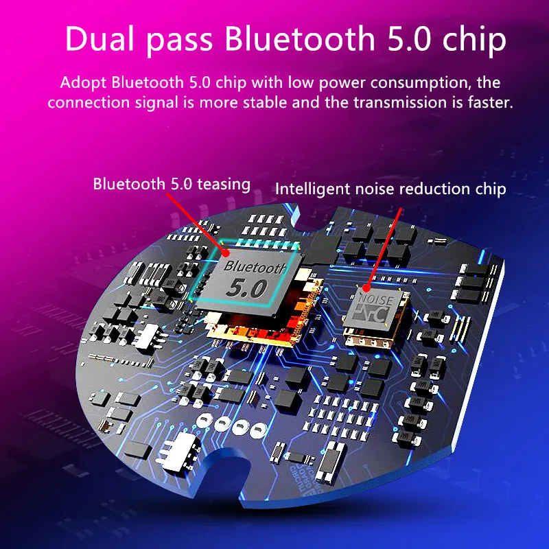 Мини гарнитура Bluetooth функция вызова портативная с длинным аккумулятором и