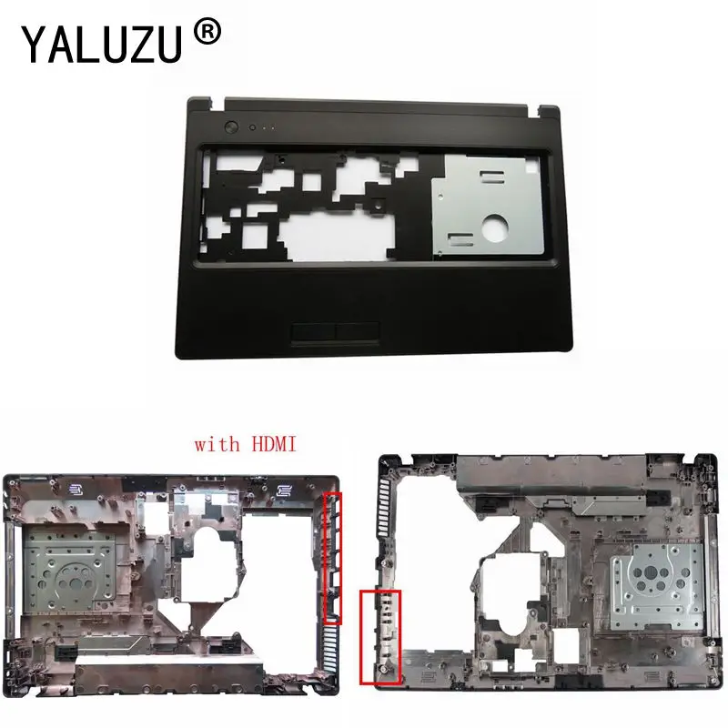 Новый Нижний Базовый чехол YALUZU для ноутбука Lenovo G570 G575 G575GX G575AX без HDMI/с HDMI|Сумки и