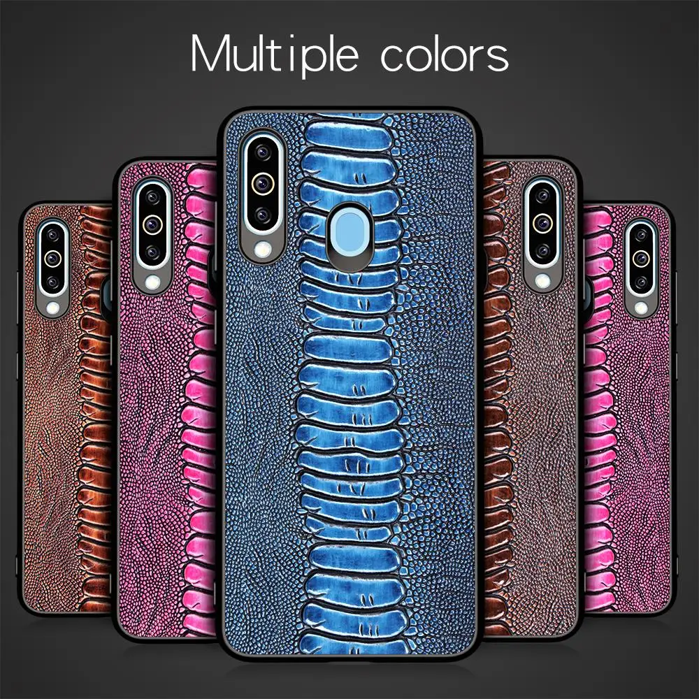 

Natural Genuine Leather Skin Phone Case Cover On For Xiaomi Redmi Note 7 Pro Redmi7 Note7 7Pro Global 32/64/128 GB Xiomi Bumper
