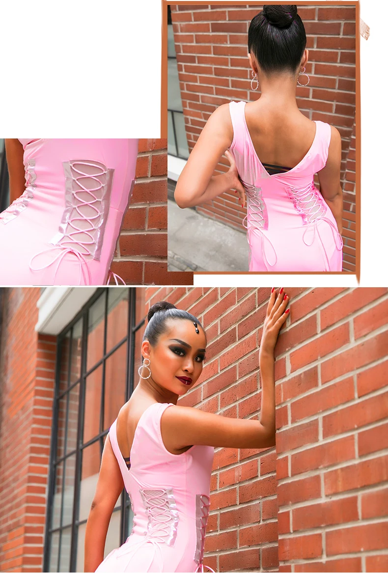 CACARE платье для латинских танцев Женская Большая распродажа Vestido flecos танцевальная одежда конкурс латиноамериканских танцев платья Танго D0693 бальные