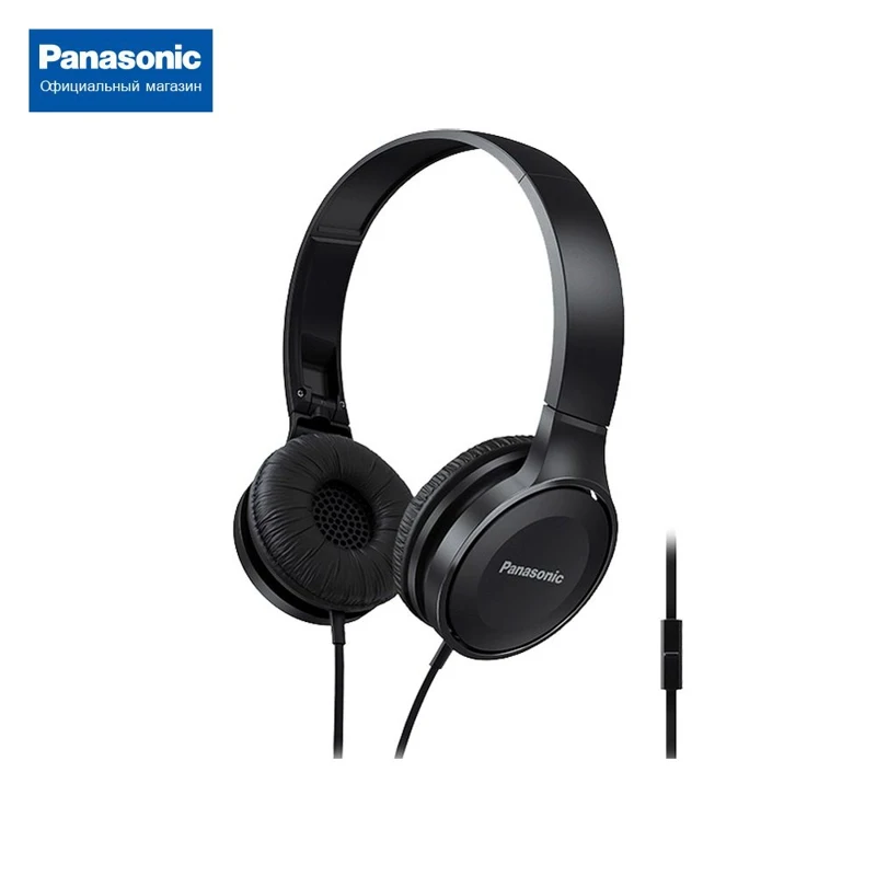 Накладные стерео наушники с микрофоном Panasonic RP-HF100MGCK