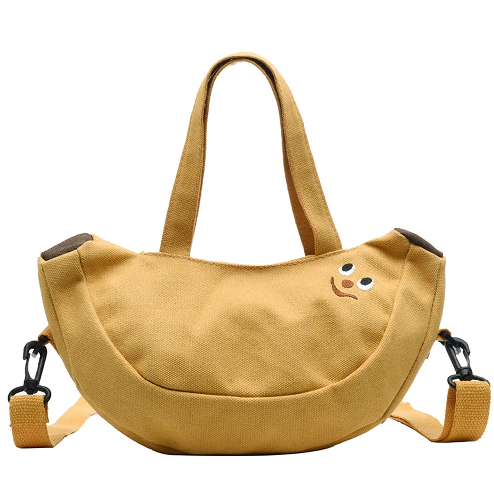 Регулируемая съемная сумка на ремне, сумка для путешествий, Повседневная сумка через плечо, в форме фруктов, парусиновая Подарочная милая сумка для студентов, женская сумка на плечо