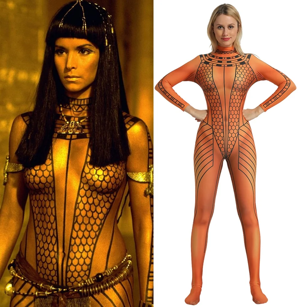 The Mummy 2 Anck Su Namun Jumpsuit Bodysuit Cosplay Costume Aliexpress