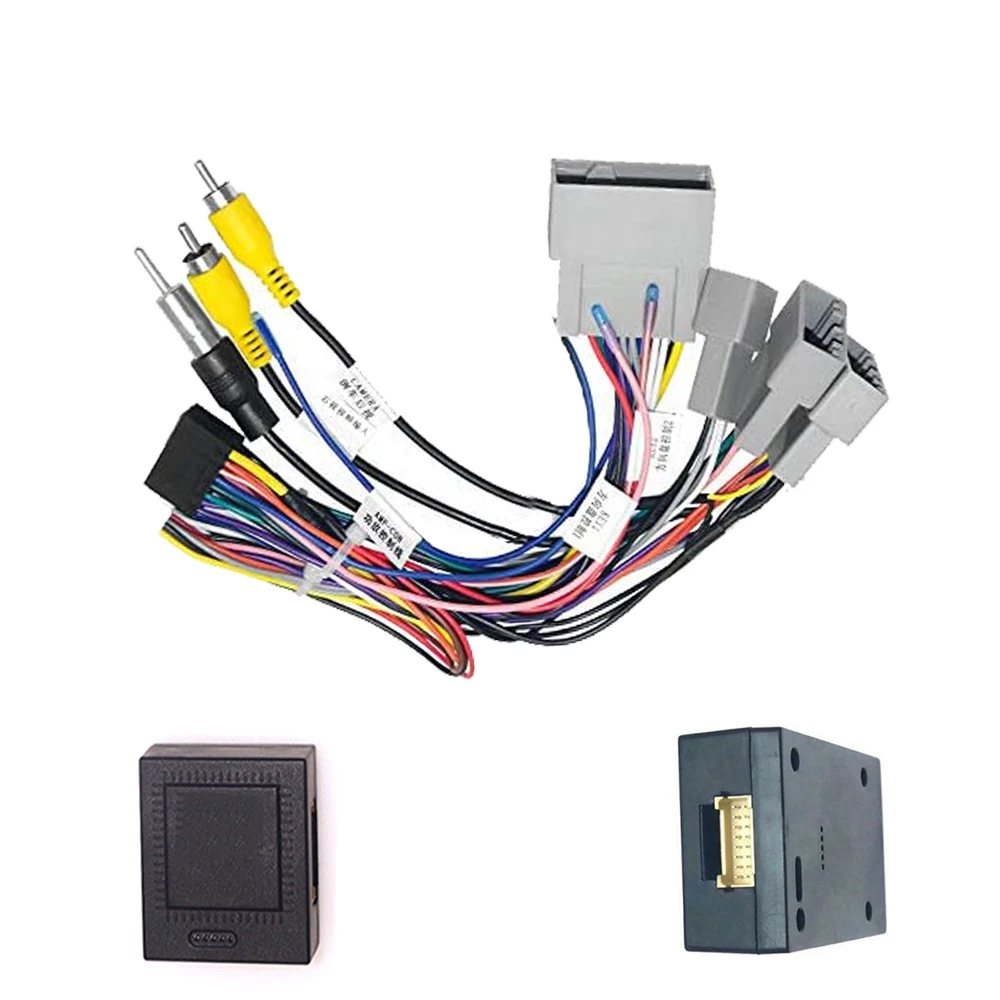 16Pin Car Radio Stereo Wire Harness Adapter CD Player Canbus Box For Honda XR-V Vezel Jade FITit