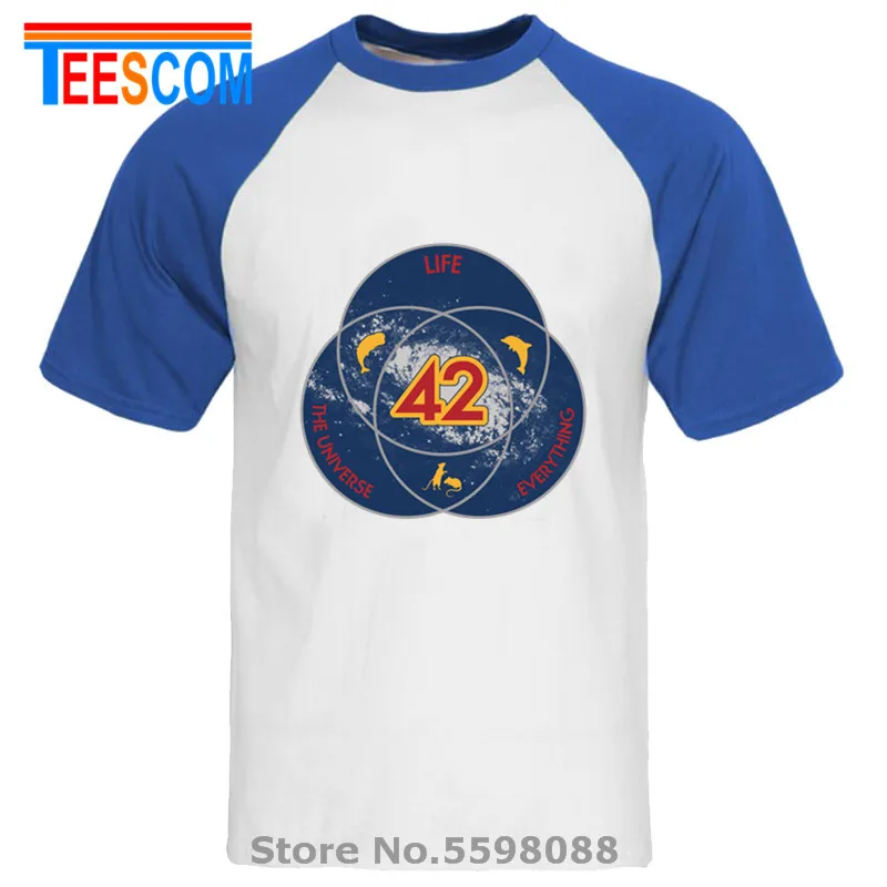 Raglan white blue