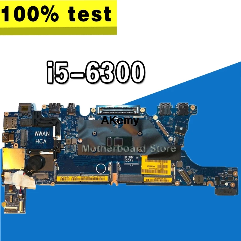 

For DELL Latitude 7270 E7270 Laptop Motherboard I5-6300U LA-C451P CN-0H7Y7K 0H7Y7K H7Y7K Tested 100% work