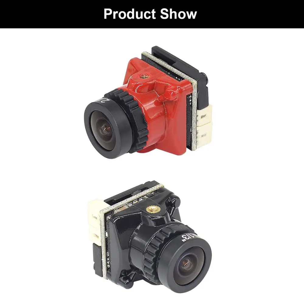 5,8 Г CMOS 1200TVL FPV камера 1/3 'Супер WDR 2,1 мм объектив Микро камера DC5-30V вход PAL/NTSC переключаемый для RC гоночного дрона