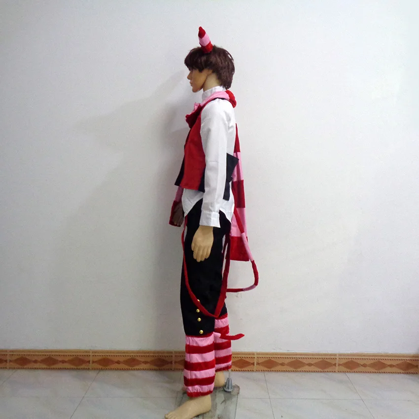 Black Butler Kuroshitsuji Grell Sutcliff Cos костюмы для хеллоуина наряд Косплэй костюм по индивидуальному заказу Любой Размер