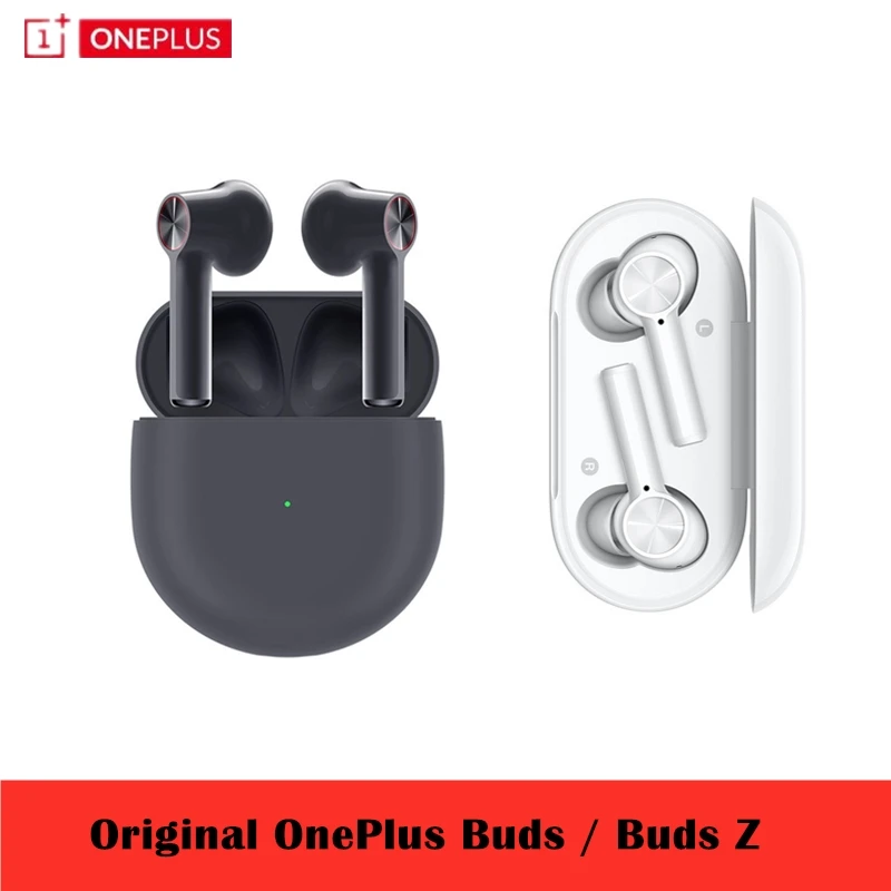 Original OnePlus Knospen/Knospen Z Kopfhörer TWS Drahtlose Bluetooth 5,0 Geräuschunterdrückung Headset Für Oneplus 8T 8 Pro 7 Pro 7t