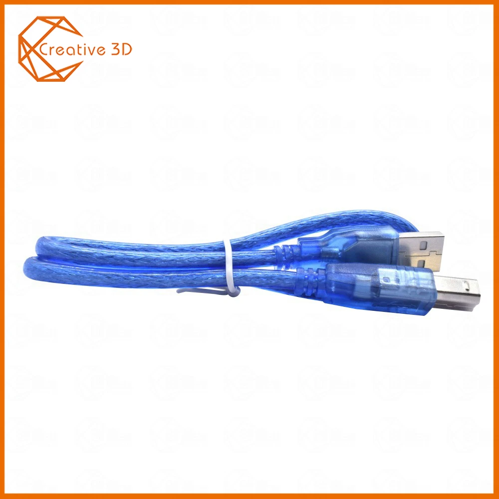 1 шт. USB кабели тип A папа-Тип B папа 50 см 3D-принтер части 3D-принтер плата BM USB кабель без USB магнитного кольца