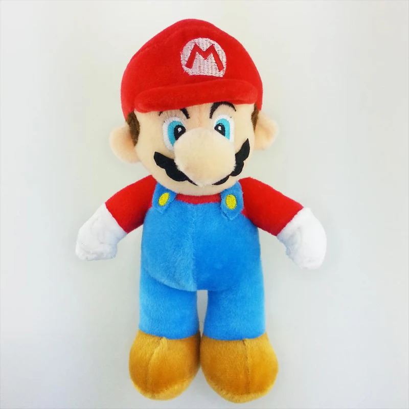 10 Super Mario Bros Plush Doll Toys Stand Mario Luigi Soft Plush Stuffed Toys Fashion Mario 2