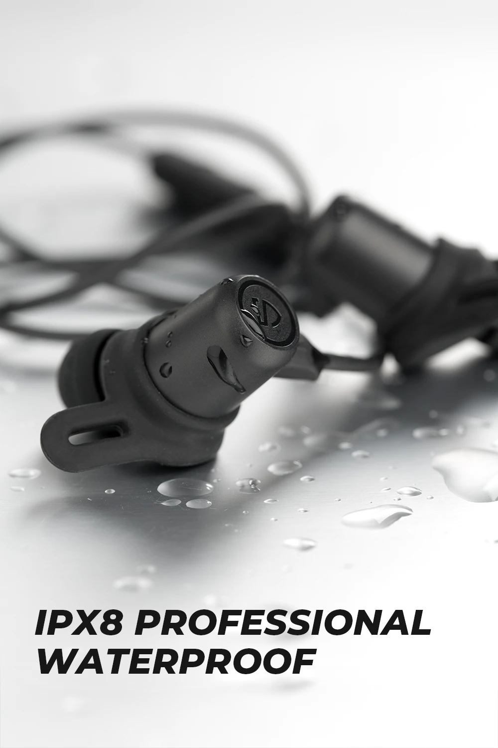 SounPEATS Bluetooth 5.0 Wireless Earphones IPX8 Waterproof Sports Earphones with Magnetic Charging APTX HD 14 Hours Playtime