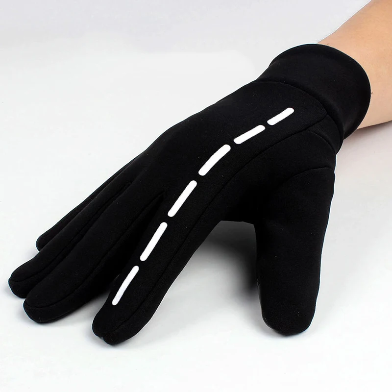 Windproof Polyester Bicycle Gloves Practical Cycling Mountain Road Bike Full Finger Polyester
