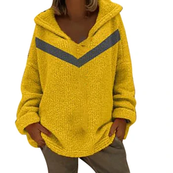 

CHAMSGEND New Simple Striped Knitted Sweater Loose Softcasual Ladies Pullover Streetwear Autumn Winter Jumpers Knit Women 906