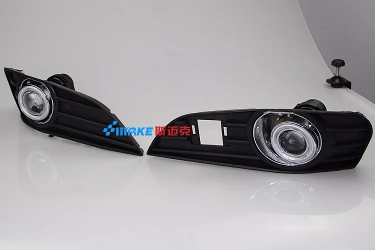

Eosuns Ccfl Angel Eye Led Daytime Running Light Drl + Halogen Fog Light + Projector Lens for Geely Kingkong 2