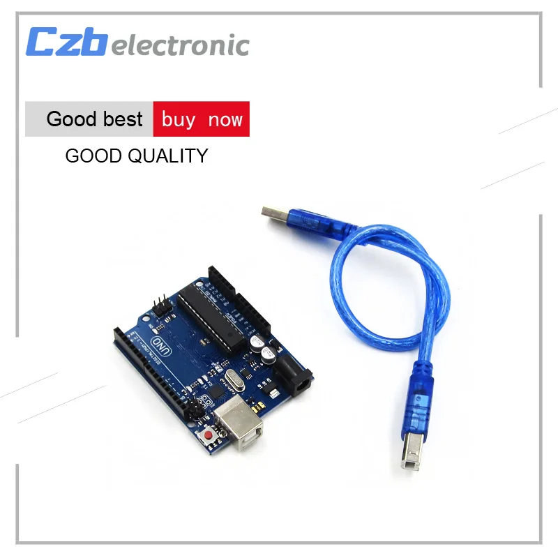 

One set UNO R3 MEGA328P ATMEGA16U2 for Arduino Compatible with LOGO with USB cable