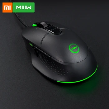 

Original Xiaomi MIIIW 700G RGB Colorful light effect 1000HZ Speed Wired Gaming Mouse 6 Buttons 7200DPI Ergonomic Gamer PC Mouse