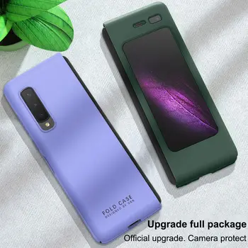 

Elegant Luxury Full Protective Phone Case For Samsung Galaxy Fold (2019) Cover Comfortable Ultra Thin Case For Samsung Fold Capa