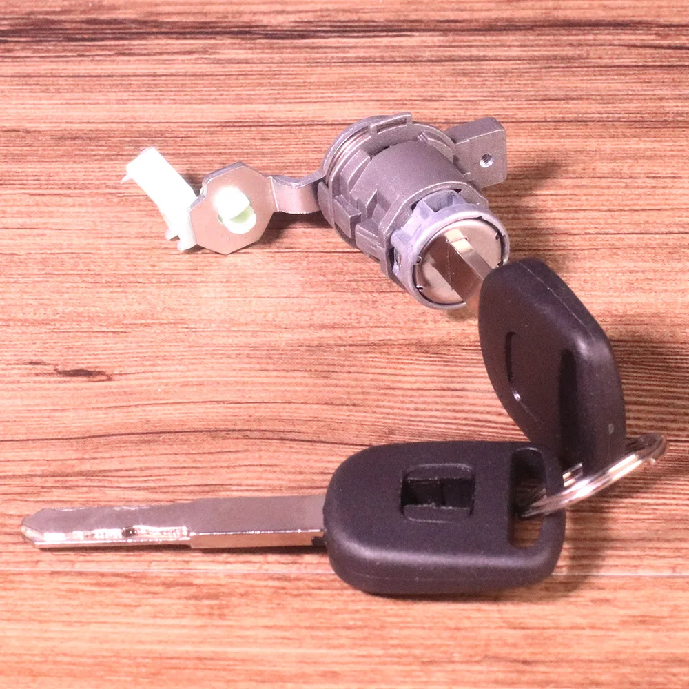 Metal Door Lock Cylinder With Key 72185-S9A-013 72185S9A013 Fit for Honda CR-V Honda Element 2004 2005 2006 Car Accessories (2)