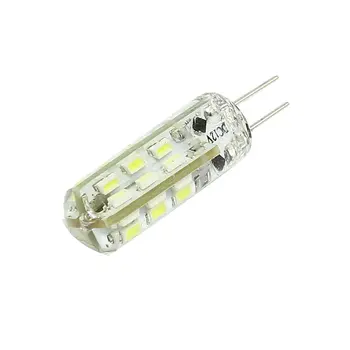 

Car White G4 2W 3020 SMD 24 LED Dome Roof Light Bulb DC 12V