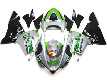 

4 Free Gifts New ABS Motorcycle Full Fairings Kit Fit For Kawasaki Ninja ZX-10R 2004 2005 04 05 10R bodywork set Number 69