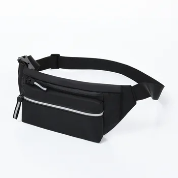 

Wallet Men's New Style Shoulder Bag Reflective Chest Bag Nylon Cloth Small Backpack Outdoor Travel Waterproof Chest Bag