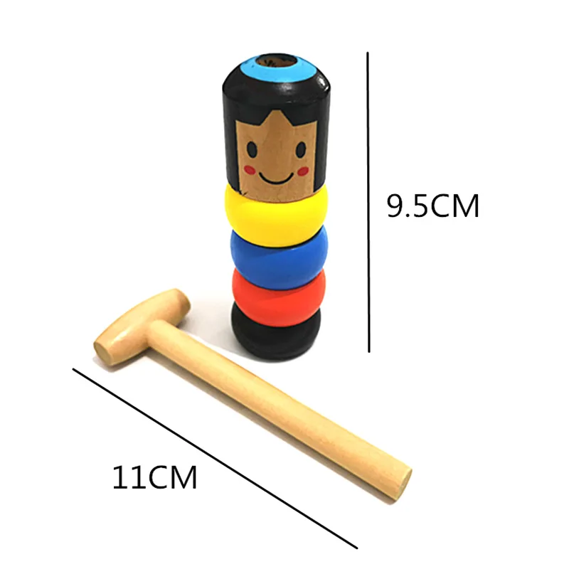 1 Набор небьющаяся деревянная Магическая игрушка Daruma для мужчин магические трюки