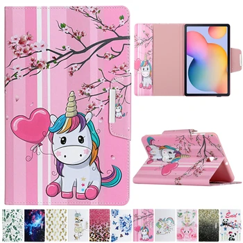 

Coque For Samsung Galaxy Tab A 9.7 inch Case SM-T550 Cartoon Unicorn Leather Cover For Samsung Tab A 9.7 T550 T555 Cover Cases