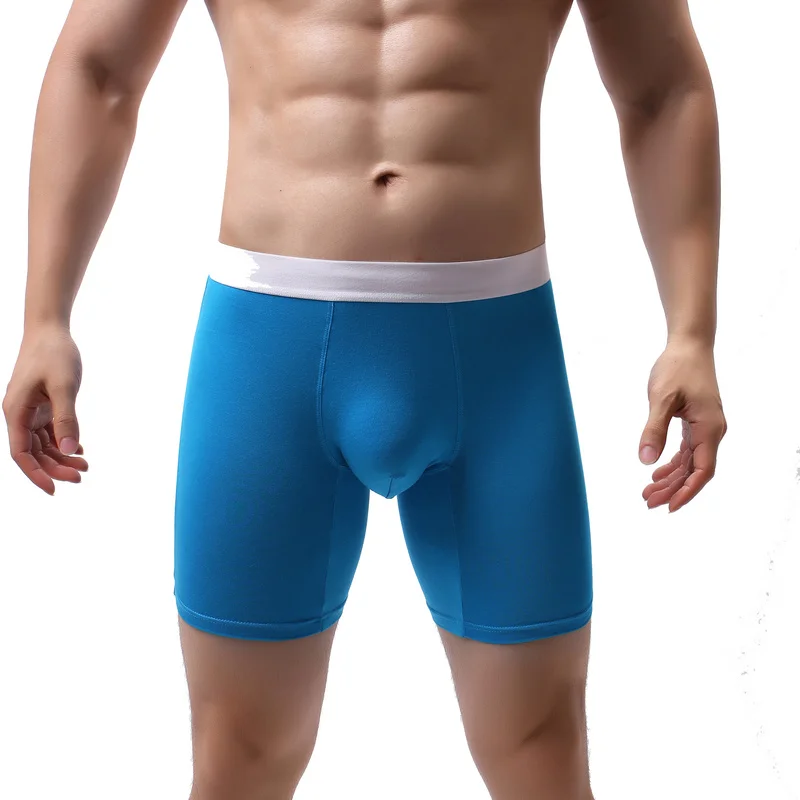 Men Underwear Boxer Shorts Modal Boxers Trunks Low Rise Underpants