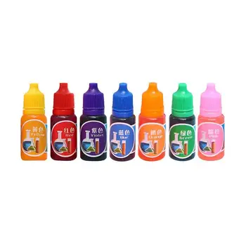

10ml Food Grade Epoxy Resin Pigment Liquid Colorant Dye Ink Diffusion For Children's Scientific Experiment Hand-painted pigment