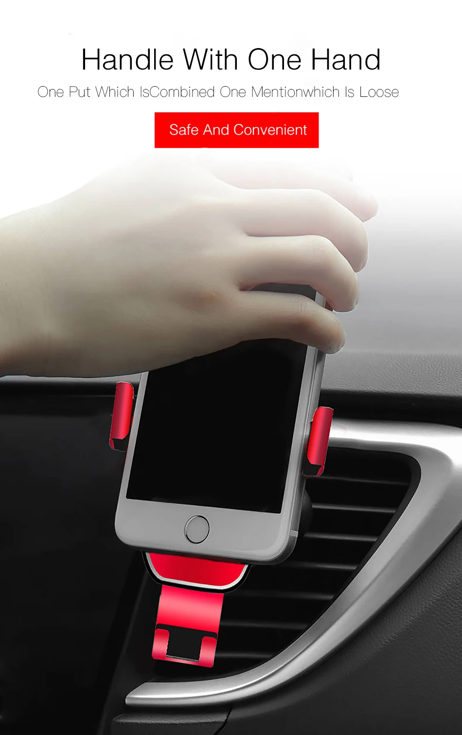 Gps Автомобильный держатель для телефона гравитационный держатель на вентиляционное отверстие автомобиля в автомобиле для iPhone XS XR 11Pro Max 6S 7 8 подставка для телефона Поддержка смартфона Voiture
