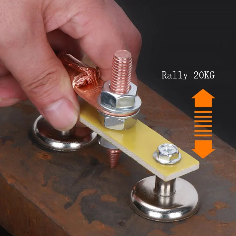 Atpro Supporto Per Saldatura Magnetica Saldatrice Connettore A Terra Connettore Spotter Strumenti Per Spotter Per Carrozzeria Automatica