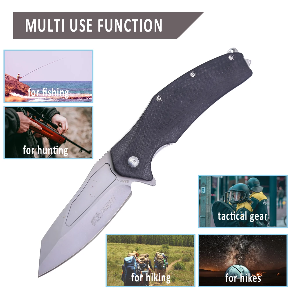 12 шт./лот 9 &quotножи 55 56HRC Тактический Karambit складной нож охотничьи ножи для кемпинга