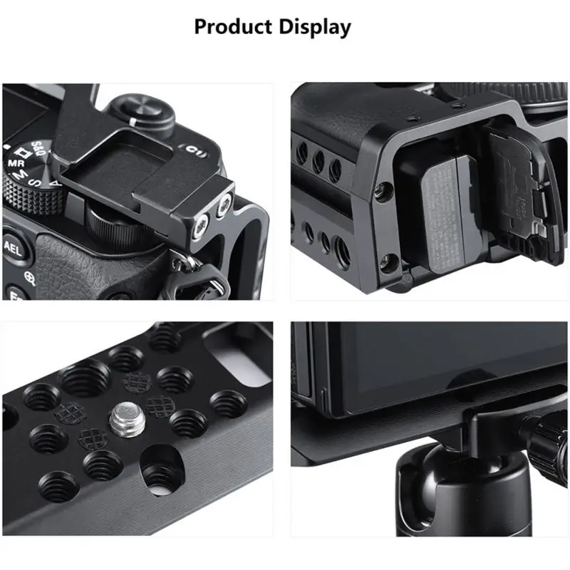 Универсальный держатель для камеры VIJIM CA-01 с ручкой для sony A6500A6400A6300A6100 аксессуары для камеры Лидер продаж