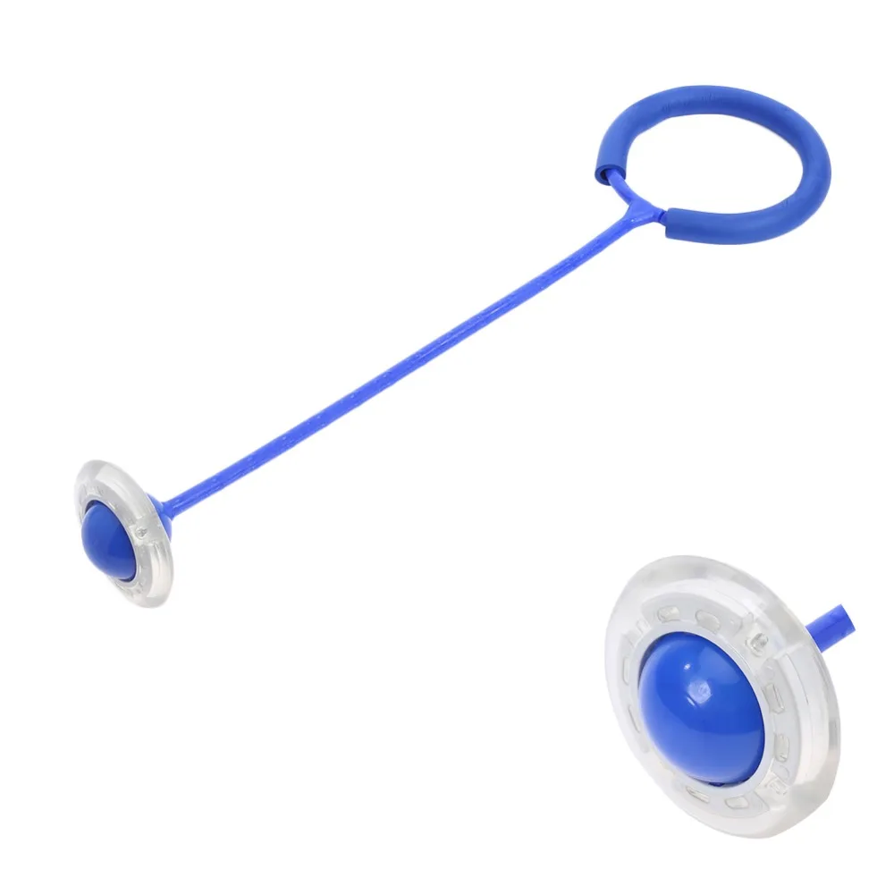 Flash Jumping foot force Ball для детских игр под открытым небом спортивная игрушка светодиодный детский прыгающее кольцо прыжки круглый шар для детей-родителей игры