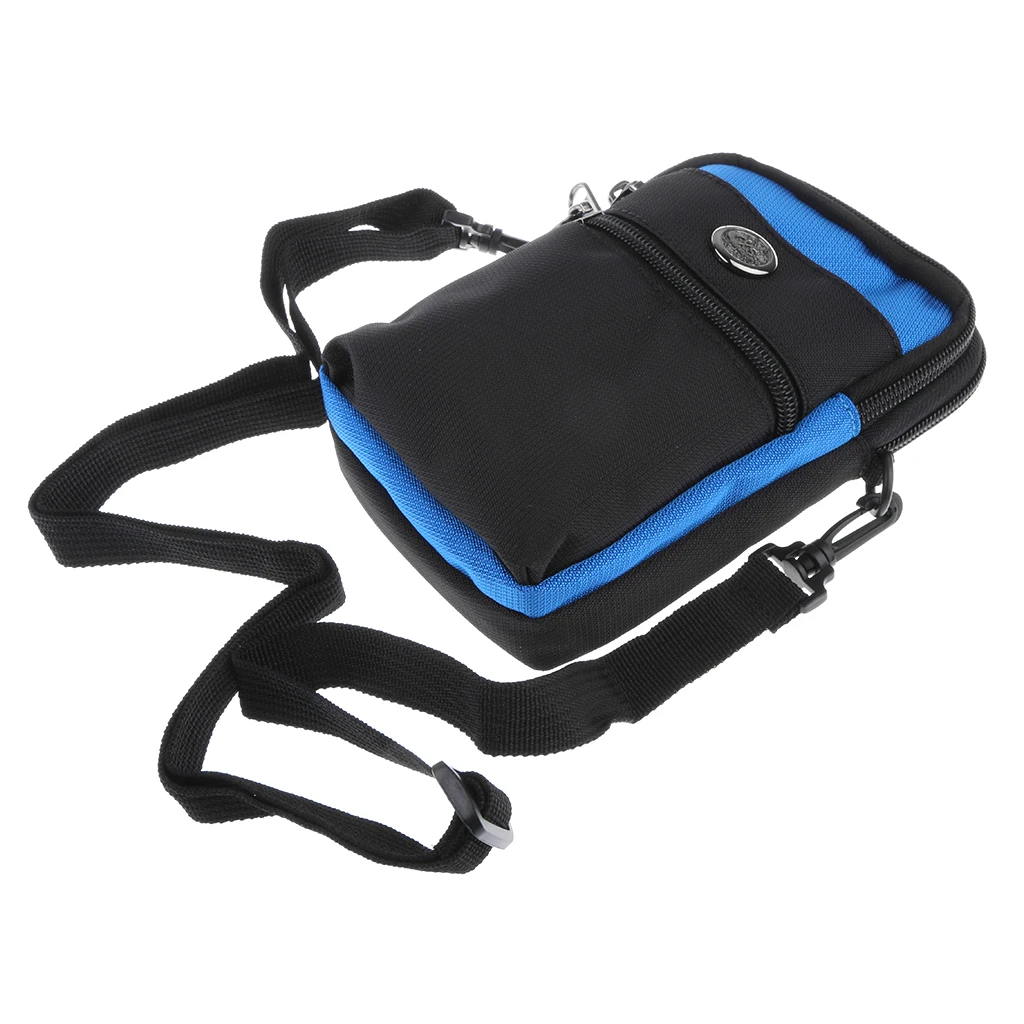 Nylon Crossbody Bag Purse Cell Phone Wallet Case Casual Handbag Water Resistant with detachable strap for Men Women Waist Belt