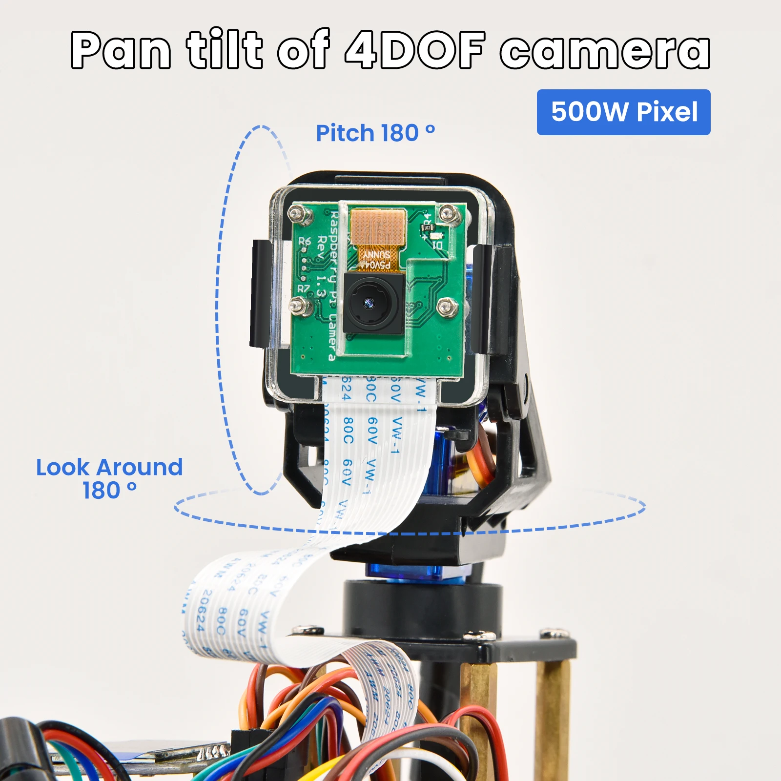 Keyestudio raspberry pi 4wd robô carro kit