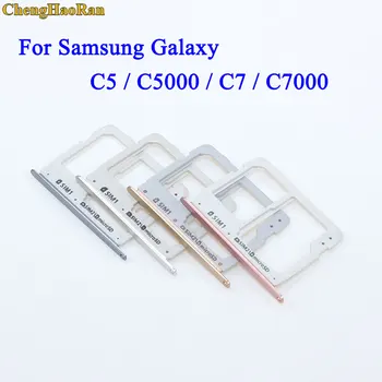 

SIM Card Tray Micro SD SIM Card Tray for Samsung Galaxy C5 C5000 C7 C7000 SIM Card Reader Tray Holder Slot Replacement