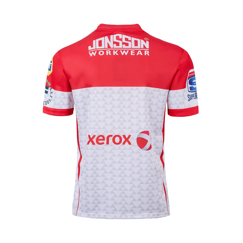 2019 Lions SUPER RUGBY HOME JERSEY Размер: S 3XL принт на заказ номер имя качество идеальное.